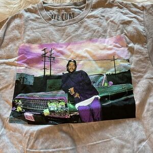 Acid washed Grey Ice Cube Tee
